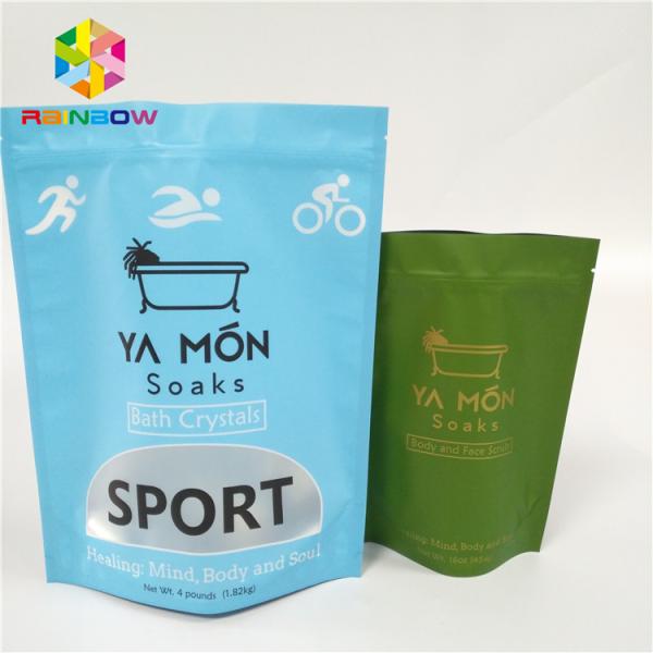 Мешки ясного окна штейновые пластиковые упаковывая жару соли для принятия ванны алюминиевой фольги кристаллическую - запечатывание
