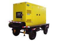 Weichai 350KW Trailer montado gerador diesel conjunto para carregamento