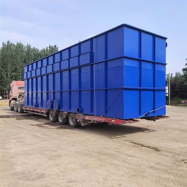 Advanced Sewage Treatment System 95-99% Pollutant Removal Multi-Stage Process Compact to Large Footprint