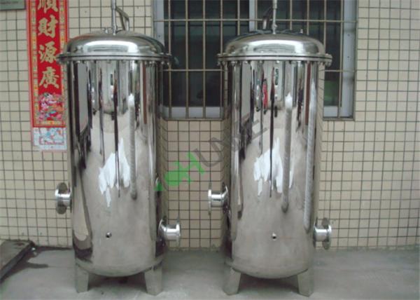 Swing Bolt Duplex Stainless Steel Filter Housing Quick Flange Type With Legs