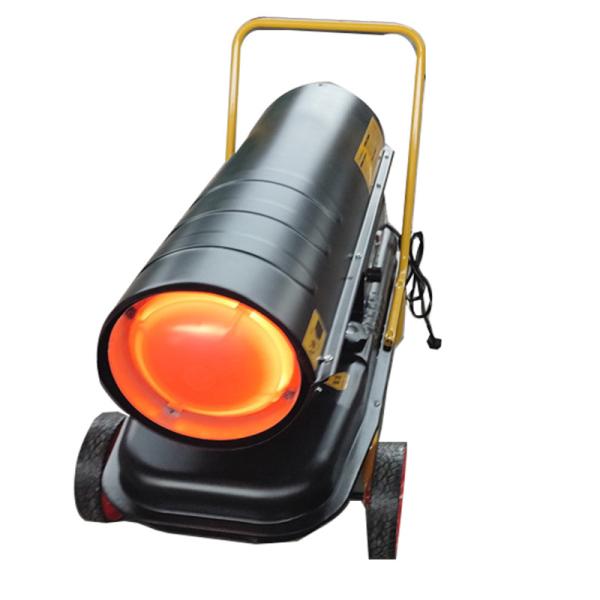 Équipement d'élevage de volailles 50 kW Air Heater Poule maison Fuel industriel à combustion diesel / pétrole pétrolier Ventilateur de chauffage