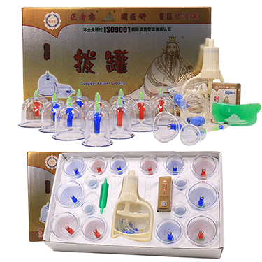 Massage Therapy Magnetic Cupping Set for Whole Body Care 1*27 Pcs Chinese Traditional