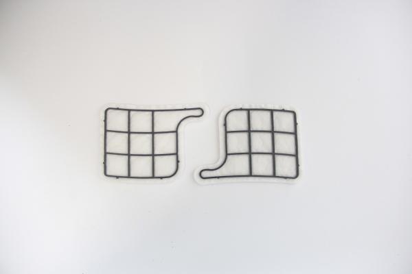 White Flat Pleated HEPA Filter