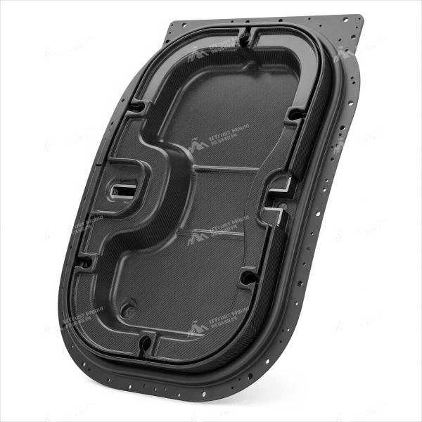 Moulures de cadre de porte en fibre de carbone pour appareils aéronautiques pour joints complexes intégrés