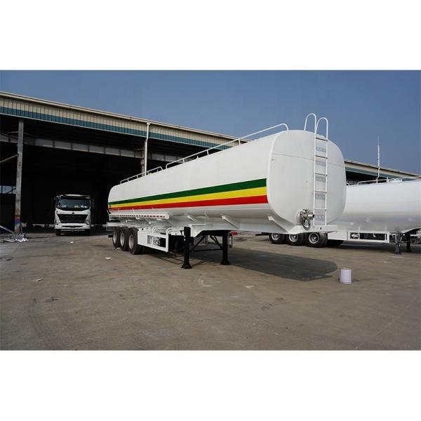 Heavy Duty 36000 Litres Fuel Tanker Semi Trailer Tri Axle Oil Tanker Semi Trailer