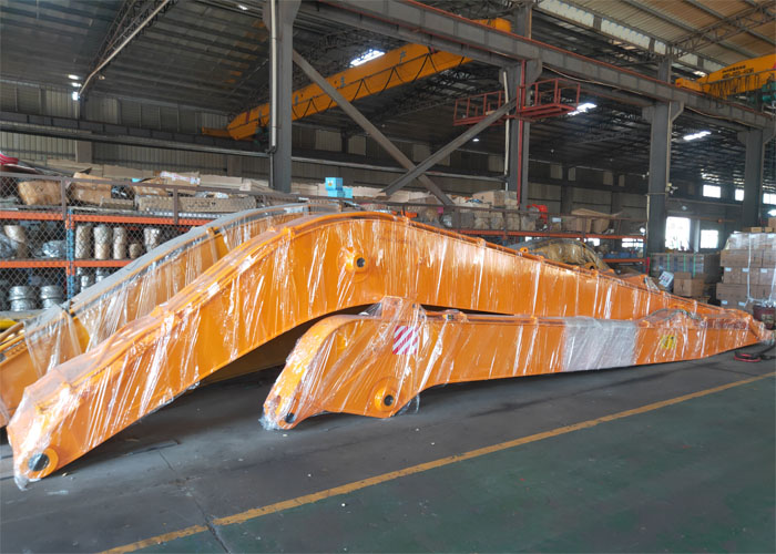 2T Counterweight Sany SY235 Excavator Long Reach Boom 18 Meters