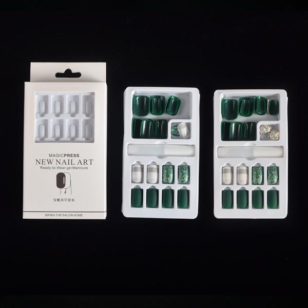 OEM ODM Косметическая упаковочная коробка Искусственный ложный ноготь коробка для хранения