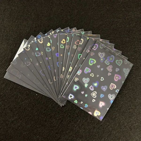 Custom Printed Holographic Card Sleeves Personalized Plastic Bags