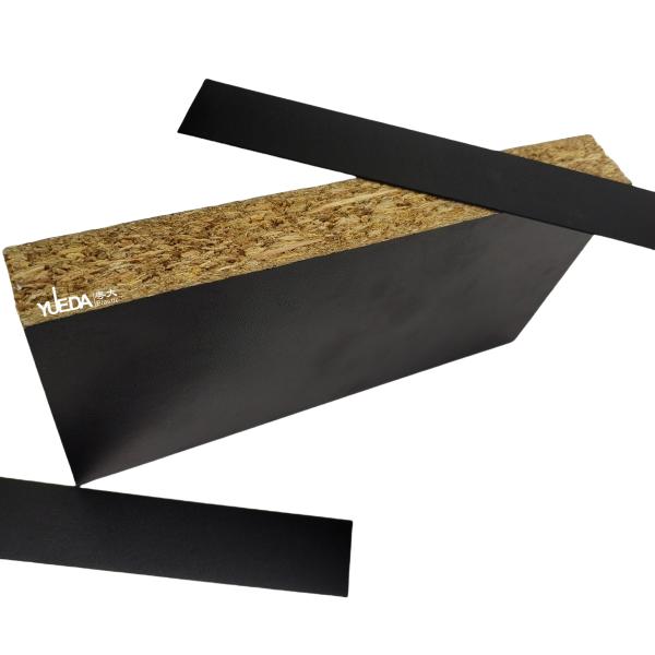 Bandas de borde texturizadas en negro: compatibles con múltiples paneles, resistentes a los arañazos y el desgaste, mejora del borde