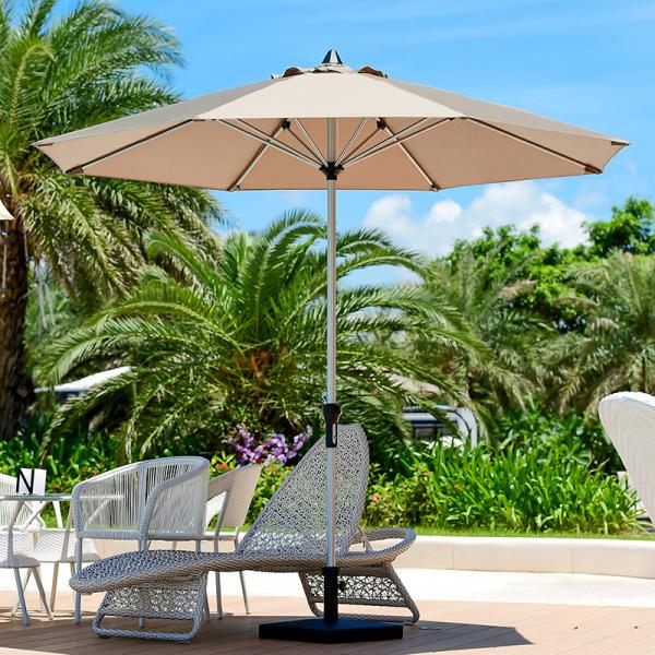 Sturdy Outdoor Umbrella 38mm Pole Size 230-250cm Product Height Ideal for Your Garden