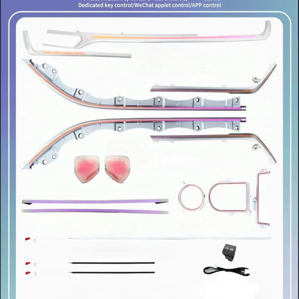 Electroplated Parts 29 Lights Phantom colored for Sienna Ambient Light(24 style）