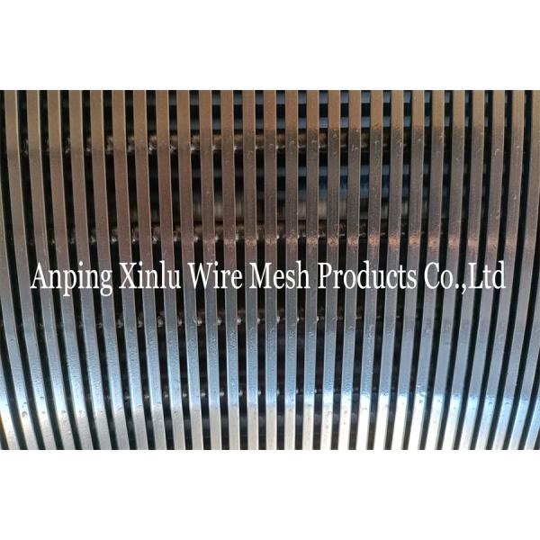 0.5mm Slot Johnson Type Wedge Wire Screen Filter Stainless Steel
