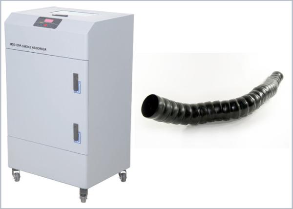 grey Laser cutting smoke absorber / Fume smoke Extractor for powder collection