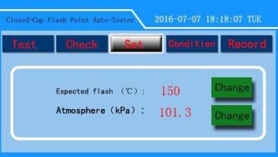Electric Ignition Closed Cup Flash Point Testing Equipment