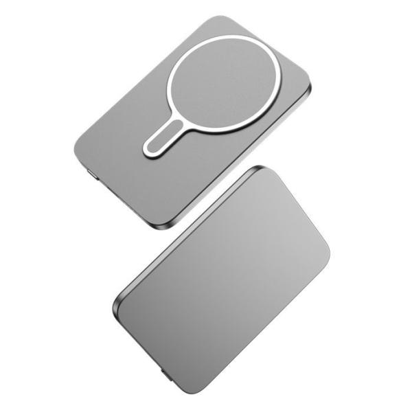 Slim Aluminum MagSafe Power Banks 10000mAh Fast Charging Power Bank For IPhone / Android