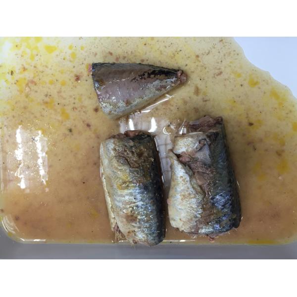 Common Canned Fish Products , OEM Canned Mackerel Fish In Brine / Oil