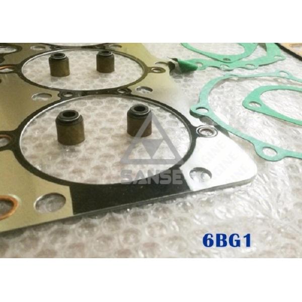 6BG1 Full Gasket Kit Diesel Engine ISUZU 1-87810-119-1 For Excavator