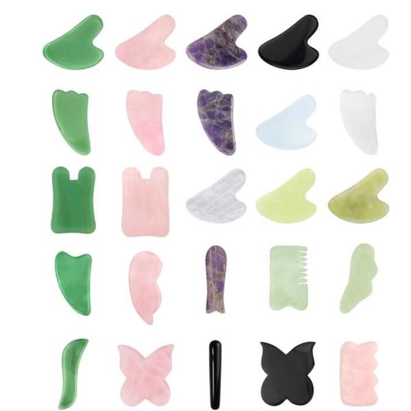Irregular Jade Guasha Tools Guasha Massage Board Perfect For Relaxing Muscles And Tissues Enhancing Overall Body Wellness