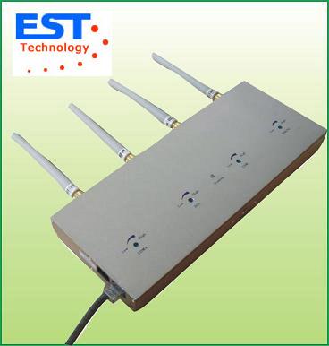 Détecteur 2W de signal de téléphone portable d'EST-101A avec l'antenne 4 pour la station service