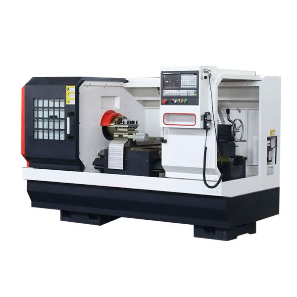 The CK6150 Flat Bed CNC Lathe Machine Handles 500mm Swing Diameter with 7.5kW Spindle for High-Speed Precision Turning