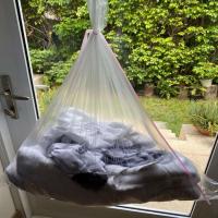 Sacos de roupa solúveis em água quente de 200 (26