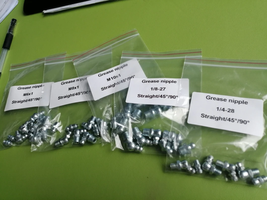 Stainless Steel Grease Nipple 8mm Auto Pipe Nipple Grease