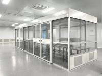 Panneaux en acier modulaires pour salle blanche, peints au four, et sol en résine époxy pour le contrôle de la température en R&D énergétique