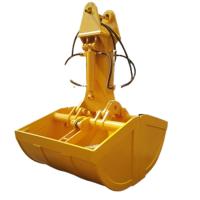CAT hydraulique mécanique HITACHI de Clam Shell Bucket For d'excavatrice