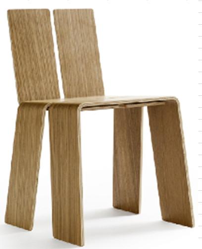 North Europe style bent wood chair furniture