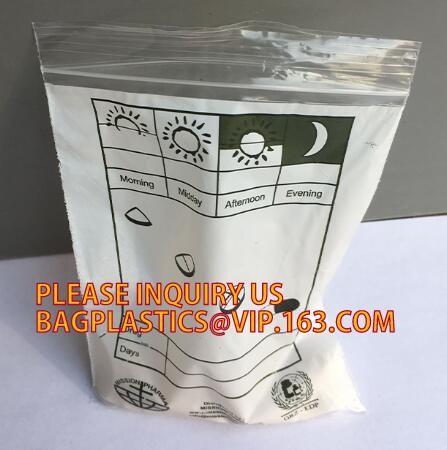 Double zip seal packaging bag, Double sealed food storage custom printed plastic zip lock bag, Moisture Proof plastic go