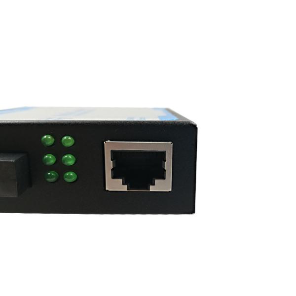 Durable 100 BASE -T Fiber Media Converter Single Mode Supporting 1552 Bytes Packet