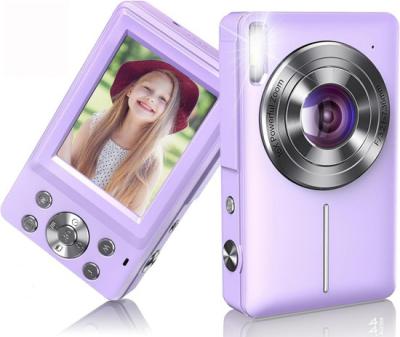 FHD 1080P 44MP 2.4  Vlogging Petite caméra vidéo numérique anti-tremblement Rechargeable