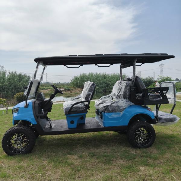 Electrical 48V Club Car Windshield Carbon Fiber Electric Txt Shock Tow Bars For Mini Golf Cart