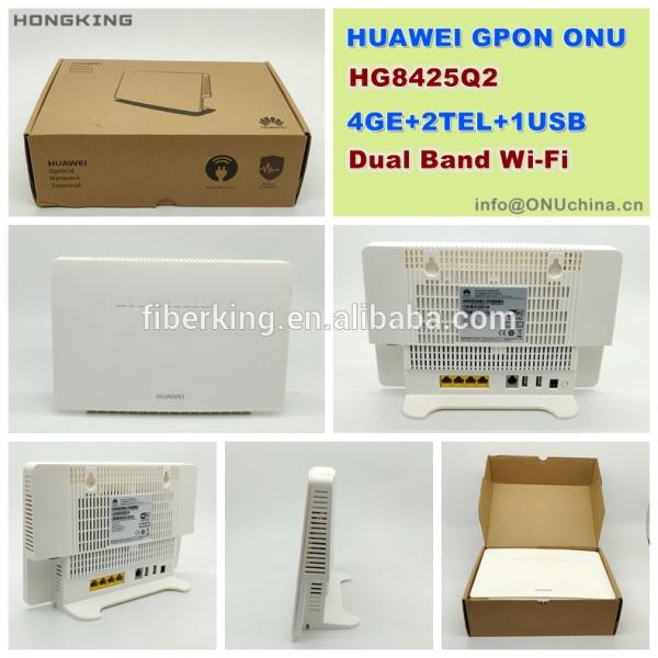 Диапазон Onu Ont Hg8245q2 Gpon двойной с 4ge 2voice 1usb 2wifi 2.4g/5g