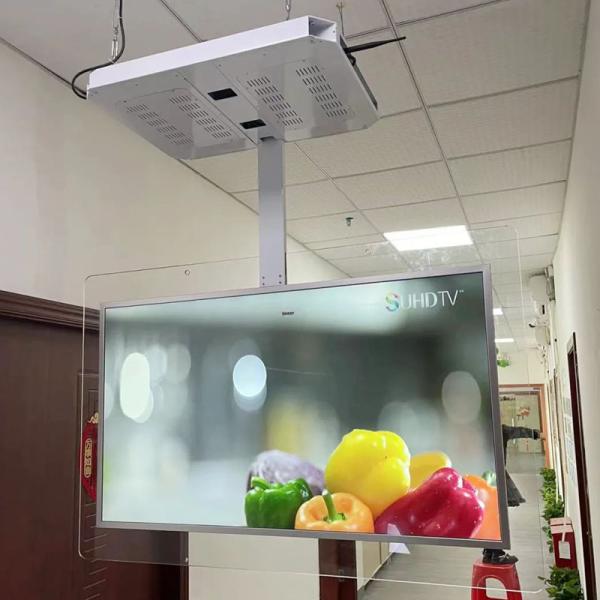 55 Inch LCD TV Hanging Advertising Digital Signage Double Sided