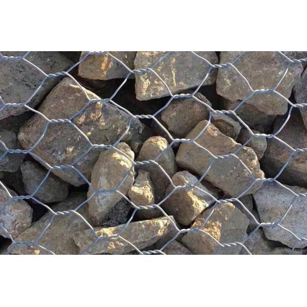 Отверстие корзины 8*10cm Gabion регулирования паводковых вод реки изготовления на заказ шестиугольное
