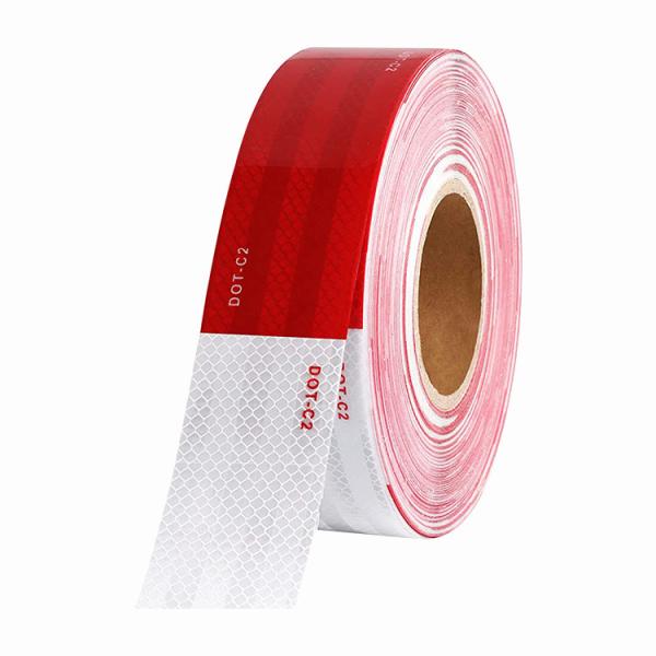 6 Inch Conspicuity Making Outdoor Reflective Tape For Vehicles Trailers