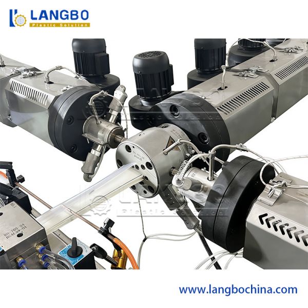 PVC Price Tag Holder Extrusion Line with Stable Profile Structure Control and Adjustable Linespeed up to 20 m/min for Retail Display Systems
