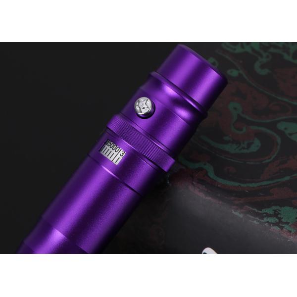 Purple 7V  Permanent Makeup Machine , Semi Permanent Makeup Digital Tattoo Eyebrow Machine