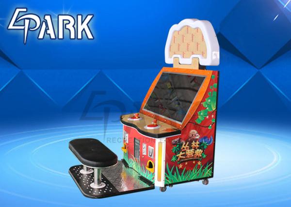 Lottery Ticket Amusement Game Machines 42 Inch Jungle Rescue Around School