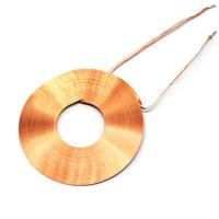 Alambre de cobre de carga inalámbrico de la bobina de inducción de Qi para el cargador inalámbrico