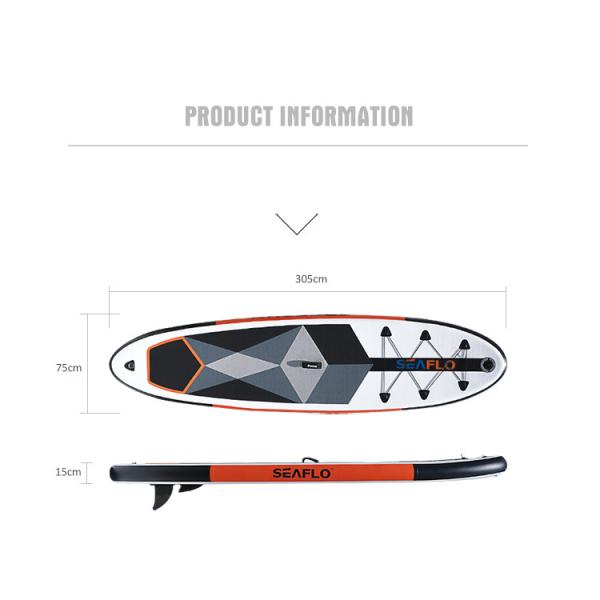 Outdoor 120 KG 335*81*15cm Lightweight Sup Boards
