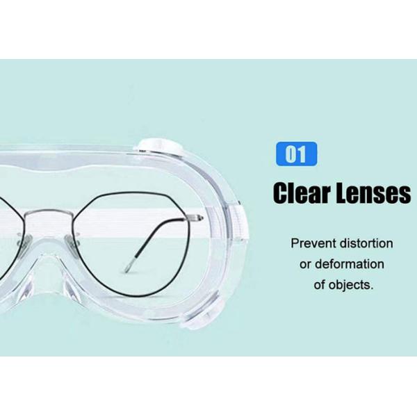 PVC Prescription Laser Safety Glasses Medical Eye Goggles Adjustable Side