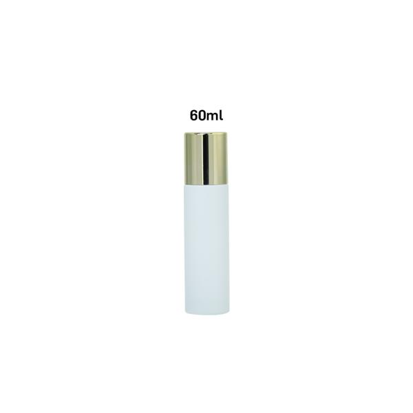 Custom Round Glass Bottle for Lotion Cream Serum Cosmetic Packaging