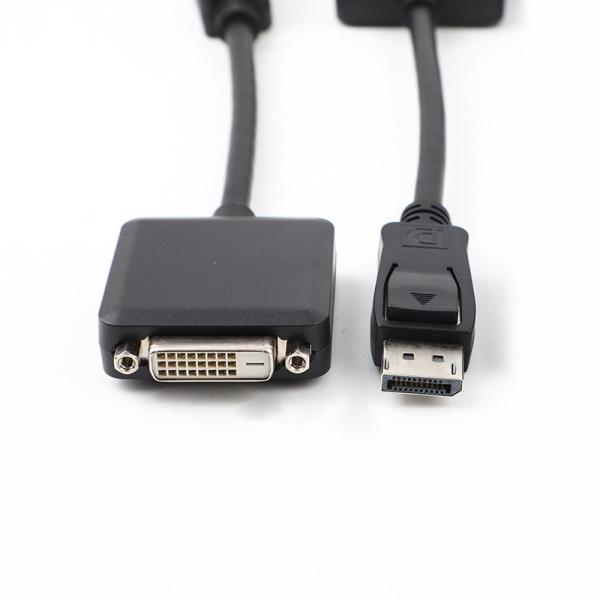 DP Male To DVI Female Adapter Cable 200mm Gold Palted For PC TV Electronic Connection