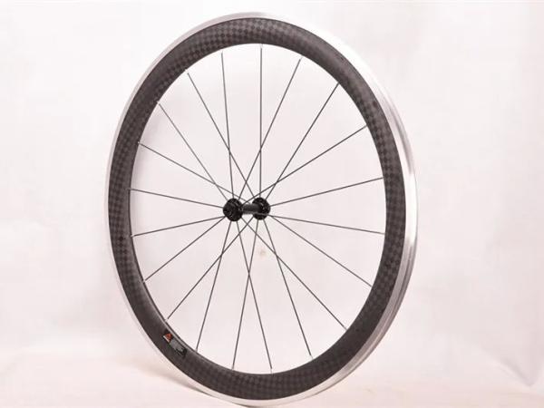 12K R13 V Brake System 700C Carbon Fiber Road Bicycle Wheelset with Aluminum Alloy Brake Surface and Pillar 1423 Spokes