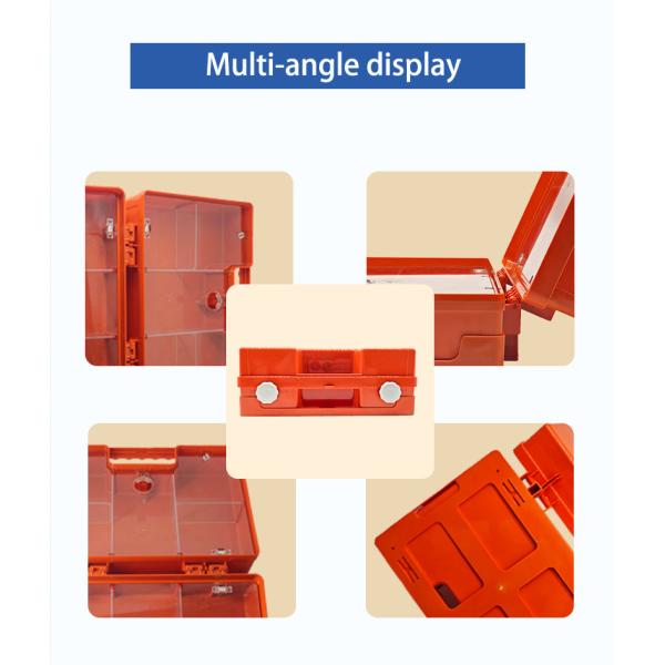 Medical Hiking First Aid Kit Office Industrial 32cm Customized Logo First Aid Kit Supplies