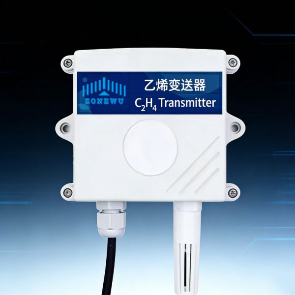 Industrial Ethylene Gas Sensor RS485 Real Time Ppm Level Detection for Crop Ripening Monitoring and Cold Chain Management