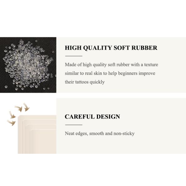 58G Blank Tattoo Practice Skin Permanent Makeup Training Eyebrow Eeyliner Lip