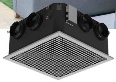 Unité de bobine de ventilateur de type à 4 côtés de débit d'air décoratif peut se connecter au conduit et se connecter au diffuseur